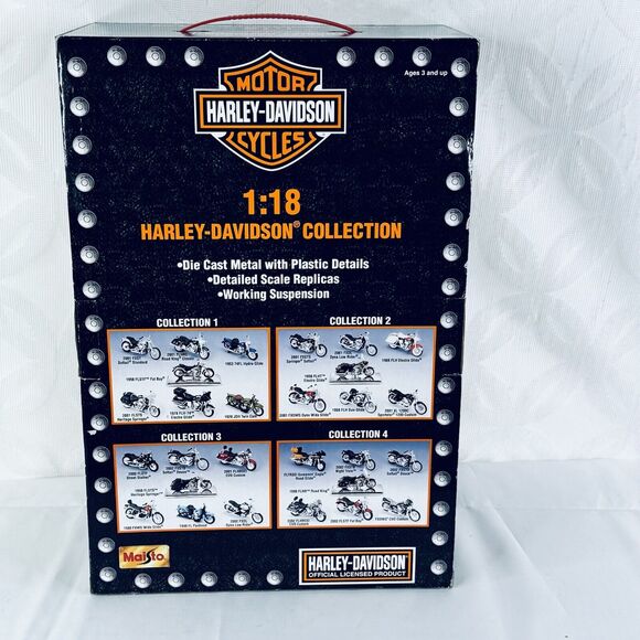 Harley Davidson 7 Piece Collectible 95th Anniversary Edition Die Cast set 1:18 - Picture 7 of 10